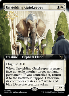 Unyielding Gatekeeper (Extended Art) (392) [Murders at Karlov Manor] - Deck Out Gaming