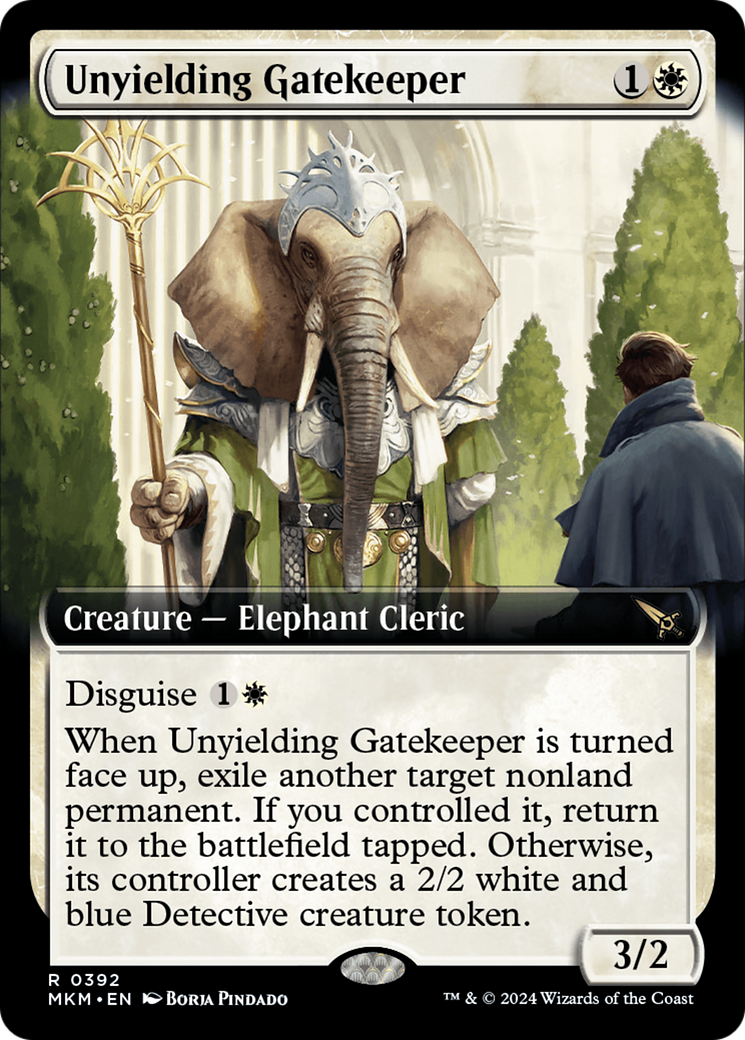 Unyielding Gatekeeper (Extended Art) (392) [Murders at Karlov Manor] - Deck Out Gaming