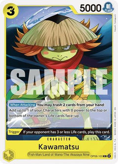 Kawamatsu (Reprint) (OP06-103) [Starter Deck 28: GREEN/YELLOW Yamato]-1