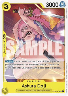 Ashura Doji (ST28-001) [Starter Deck 28: GREEN/YELLOW Yamato]-1