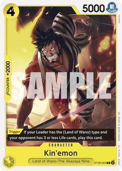 Kin'emon (ST28-003) [Starter Deck 28: GREEN/YELLOW Yamato]-1