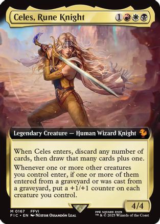 Celes, Rune Knight (167) [Commander: FINAL FANTASY] - Deck Out Gaming