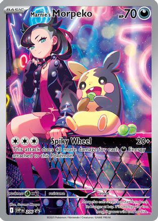Marnie’s Morpeko (206) [SV: Scarlet & Violet Promo Cards] Holofoil - Deck Out Gaming