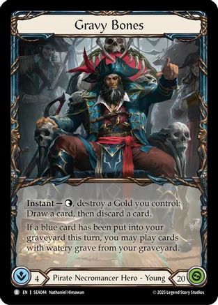 Gravy Bones // Treasure Island (SEA044//SEA247) [High Seas] - Deck Out Gaming