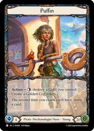 Puffin // Treasure Island (SEA002//SEA247) [High Seas] - Deck Out Gaming