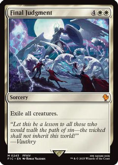 Final Judgment (Surge Foil) (243) [Commander: FINAL FANTASY] foil - Deck Out Gaming