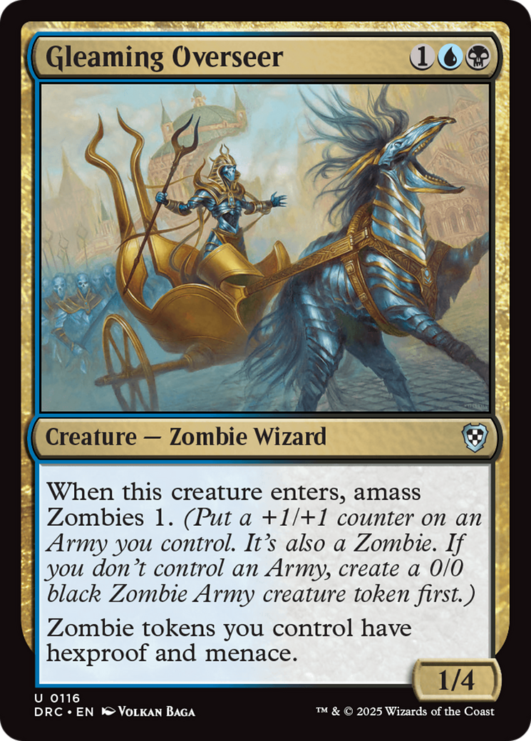 Gleaming Overseer (116) [Commander: Aetherdrift] - Deck Out Gaming