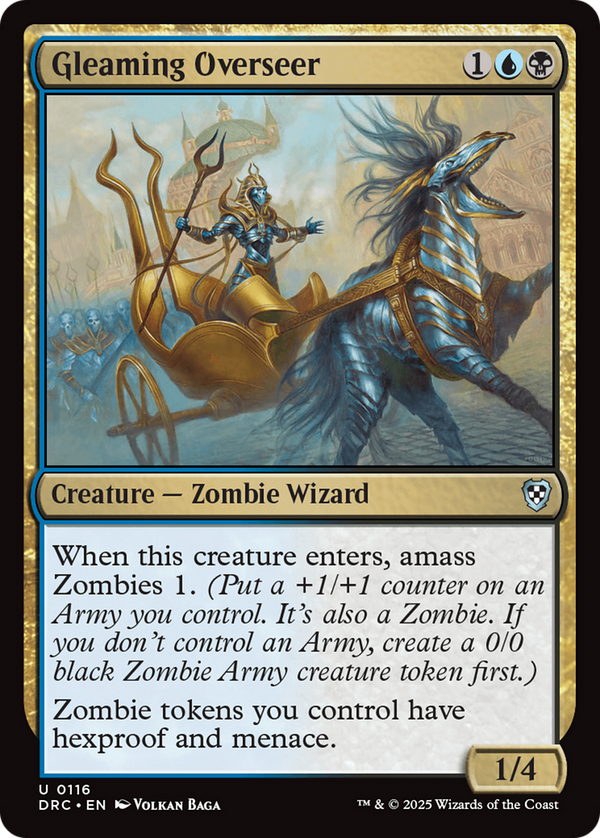 Gleaming Overseer (116) [Commander: Aetherdrift] - Deck Out Gaming