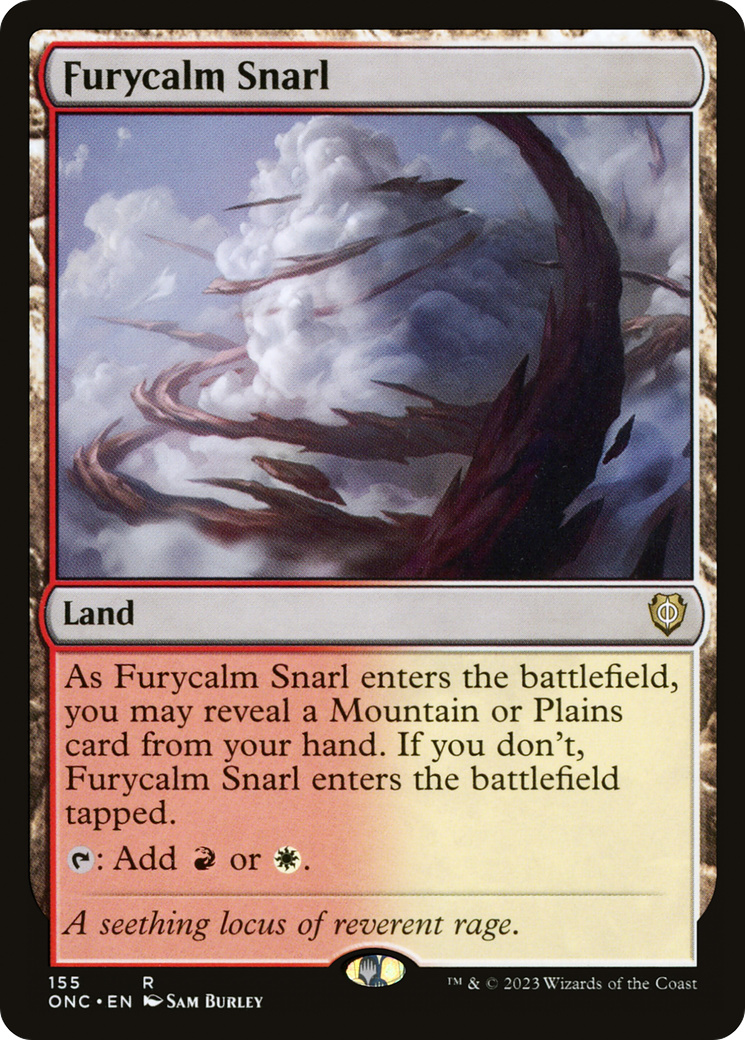Furycalm Snarl (155) [Commander: Phyrexia: All Will Be One] - Deck Out Gaming