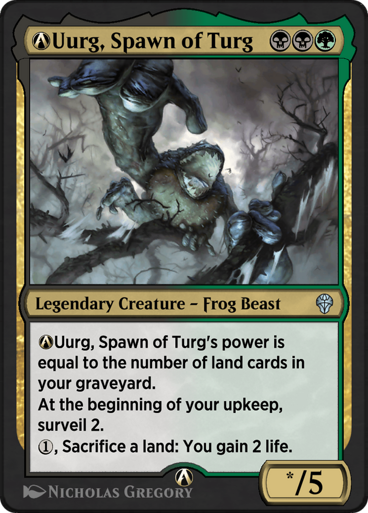 A-Uurg, Spawn of Turg (A-225) [Dominaria United] - Deck Out Gaming