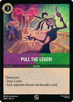 Pull the Lever! (31/P2) [Disney Lorcana Promo Cards] Cold Foil - Deck Out Gaming