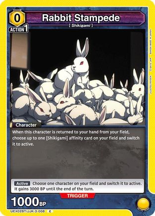 Rabbit Stampede (UEX02BT/JJK-3-008) [UEX02BT: Jujutsu Kaisen Vol.2] - Deck Out Gaming