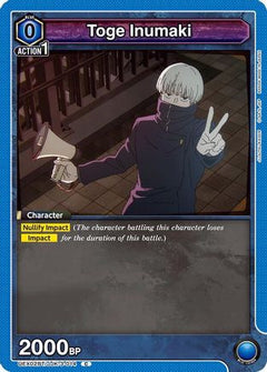 Toge Inumaki (014) (UEX02BT/JJK-3-014) [UEX02BT: Jujutsu Kaisen Vol.2] - Deck Out Gaming