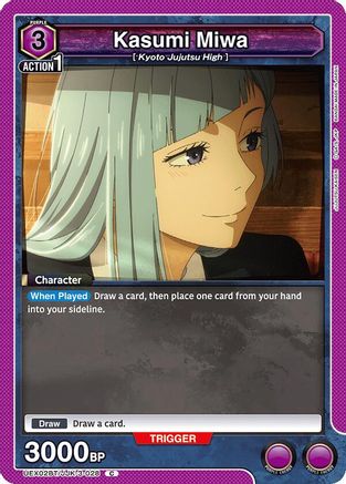 Kasumi Miwa (UEX02BT/JJK-3-028) [UEX02BT: Jujutsu Kaisen Vol.2] - Deck Out Gaming