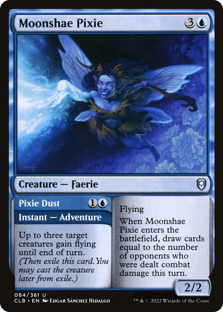 Moonshae Pixie (84) [Commander Legends: Battle for Baldur's Gate] foil - Deck Out Gaming