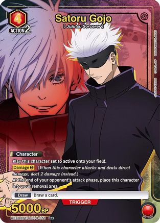 Satoru Gojo (051) (U*) (UEX02BT/JJK-3-051) [UEX02BT: Jujutsu Kaisen Vol.2] Foil - Deck Out Gaming