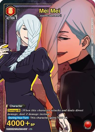 Mei Mei (R*) (UEX02BT/JJK-3-057) [UEX02BT: Jujutsu Kaisen Vol.2] Foil - Deck Out Gaming