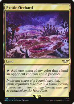 Exotic Orchard (Surge Foil) (278) [Warhammer 40,000 Commander] foil - Deck Out Gaming