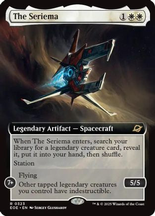The Seriema (Extended Art) (323) [Edge of Eternities] - Deck Out Gaming