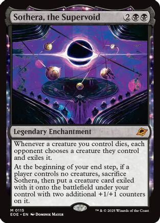 Sothera, the Supervoid (115) [Edge of Eternities] foil - Deck Out Gaming