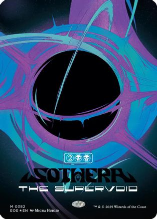 Sothera, the Supervoid (Singularity Foil) (382) [Edge of Eternities] foil - Deck Out Gaming