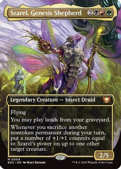 Szarel, Genesis Shepherd (Borderless) (4) [Commander: Edge of Eternities] - Deck Out Gaming
