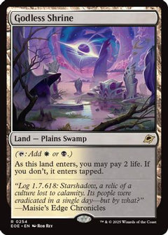 Godless Shrine (254) [Edge of Eternities] foil - Deck Out Gaming