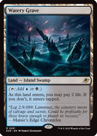 Watery Grave (261) [Edge of Eternities] - Deck Out Gaming