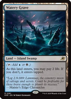 Watery Grave (261) [Edge of Eternities] - Deck Out Gaming