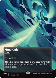 Mutavault (0073) (Borderless) (73) [Edge of Eternities: Stellar Sights] - Deck Out Gaming