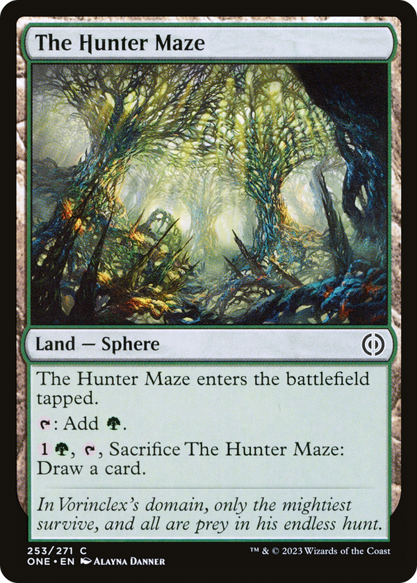 The Hunter Maze (253) [Phyrexia: All Will Be One] - Deck Out Gaming