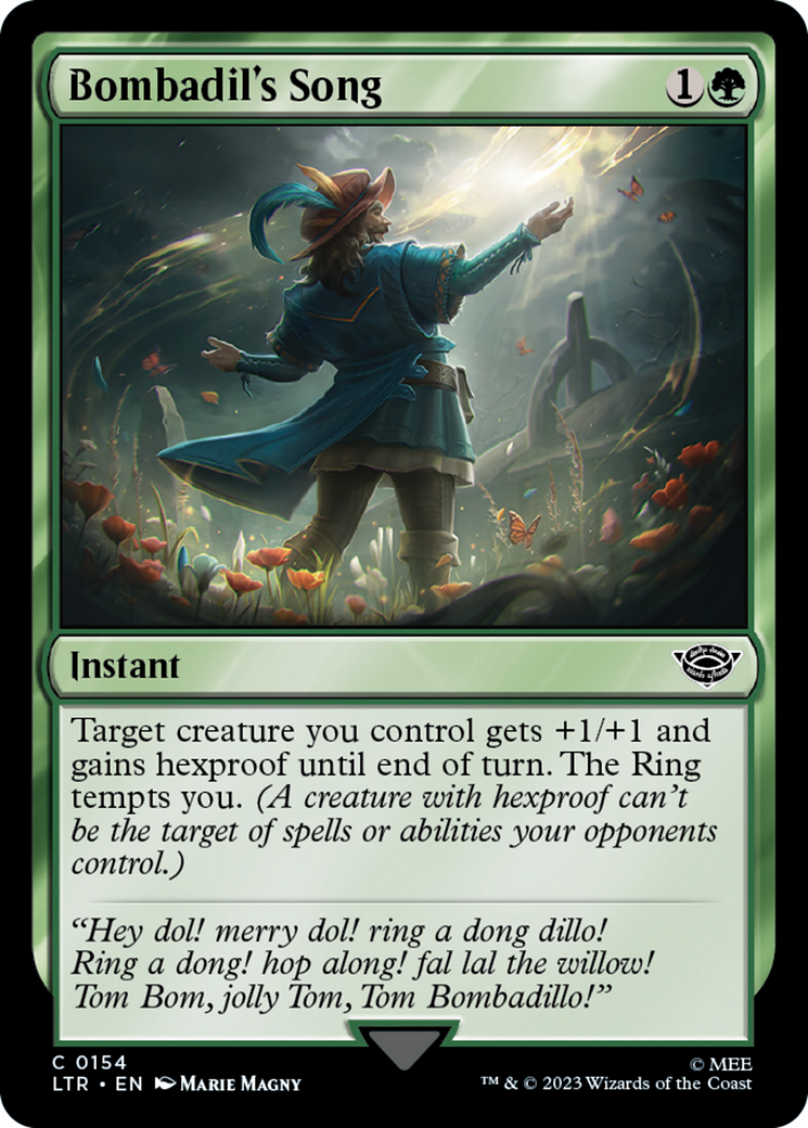 Bombadil's Song (154) [The Lord of the Rings: Tales of Middle-earth] foil - Deck Out Gaming