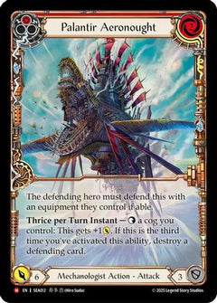 Palantir Aeronought (Extended Art) (SEA012) [High Seas] Rainbow Foil - Deck Out Gaming