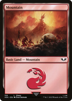 Mountain (316) (316) [Universes Beyond: Warhammer 40,000] - Deck Out Gaming