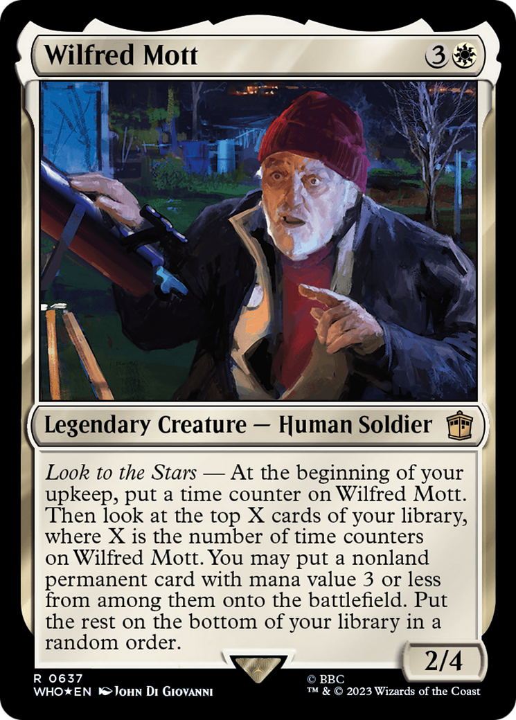 Wilfred Mott (Surge Foil) (637) [Doctor Who] foil - Deck Out Gaming