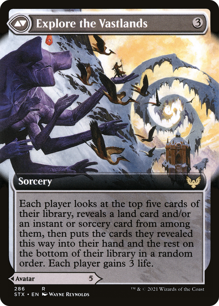 Wandering Archaic (Extended Art) (286) [Strixhaven: School of Mages] foil - Deck Out Gaming