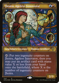 Jhoira, Ageless Innovator (Textured Foil) (342) [Dominaria United] foil - Deck Out Gaming