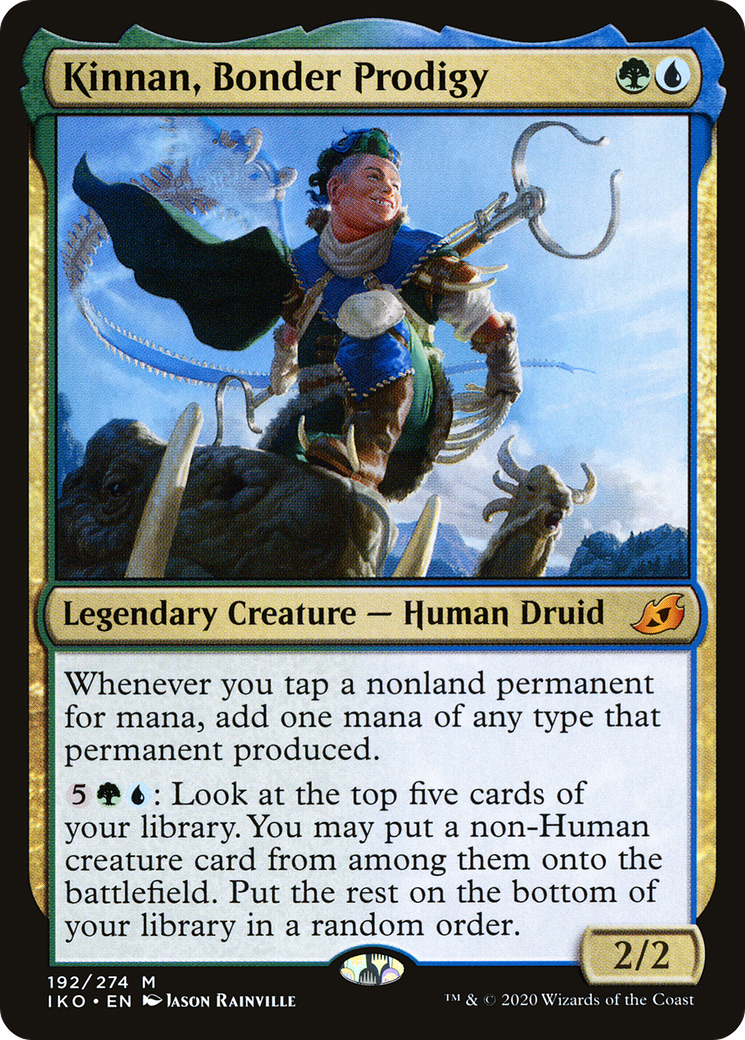 Kinnan, Bonder Prodigy (192) [Ikoria: Lair of Behemoths] foil - Deck Out Gaming