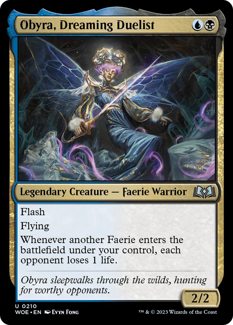 Obyra, Dreaming Duelist (210) [Wilds of Eldraine] - Deck Out Gaming
