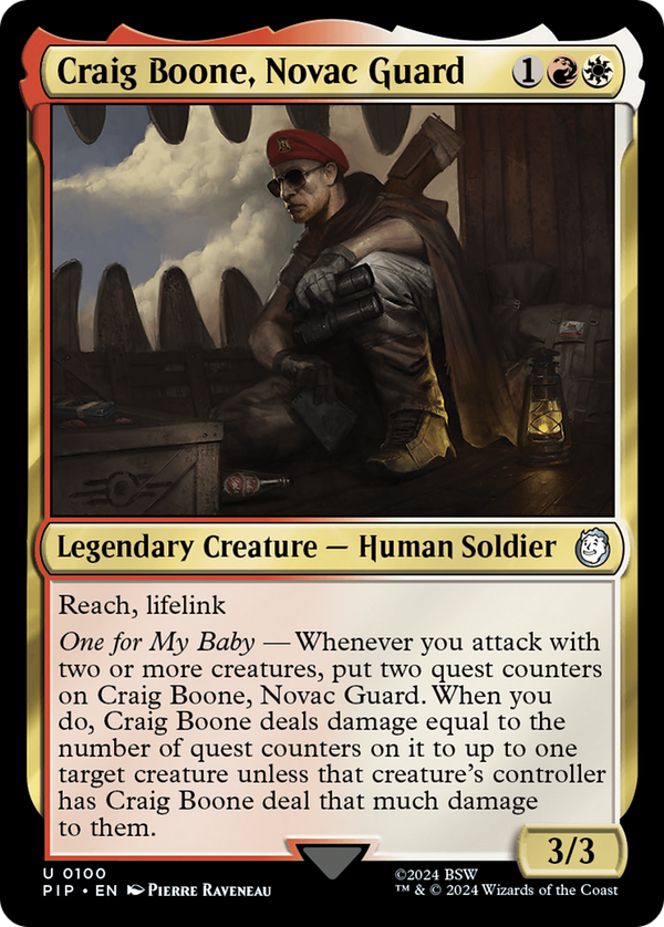 Craig Boone, Novac Guard (100) [Fallout] - Deck Out Gaming