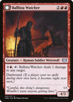 Ballista Watcher // Ballista Wielder (143) [Innistrad: Crimson Vow] - Deck Out Gaming