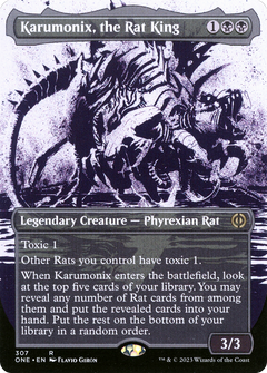 Karumonix, the Rat King (Showcase) (307) [Phyrexia: All Will Be One] - Deck Out Gaming