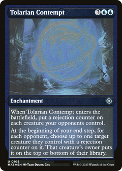 Tolarian Contempt (108) [March of the Machine: The Aftermath] etched - Deck Out Gaming