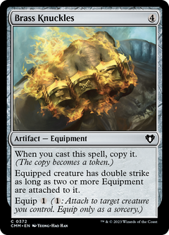 Brass Knuckles (372) [Commander Masters] - Deck Out Gaming