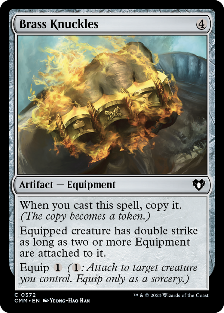 Brass Knuckles (372) [Commander Masters] - Deck Out Gaming