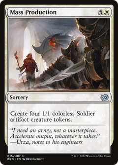 Mass Production (15) [The Brothers' War] - Deck Out Gaming