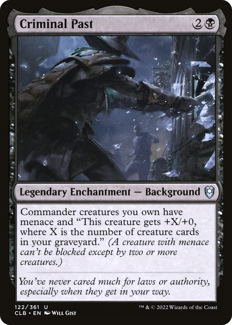 Criminal Past (122) [Commander Legends: Battle for Baldur's Gate] - Deck Out Gaming