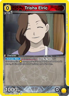 Trisha Elric (UE09ST/FMA-1-015) [UE09ST: FULLMETAL ALCHEMIST Starter Deck] - Deck Out Gaming