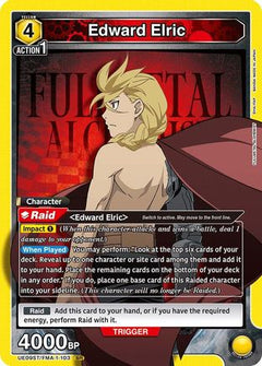 Edward Elric (103) (UE09ST/FMA-1-103) [UE09ST: FULLMETAL ALCHEMIST Starter Deck] - Deck Out Gaming