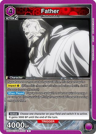 Father (UE09ST/FMA-1-112) [UE09ST: FULLMETAL ALCHEMIST Starter Deck] - Deck Out Gaming